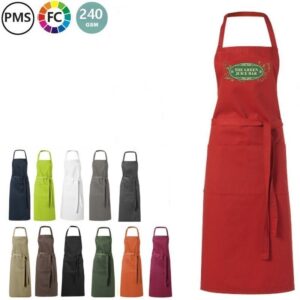 Chefs schort keukenschort Viera