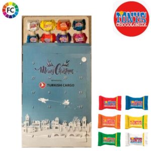 Chocolade adventkalender Tony's Chocolonely