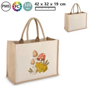 Jute tassen Jutta Naturel