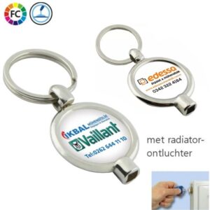 Sleutelhangers radiator-ontluchter Havos