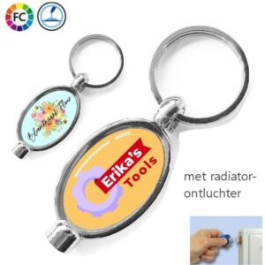 Sleutelhangers radiator-ontluchter Priy