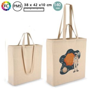 Katoenen tote shoppertas Teruel