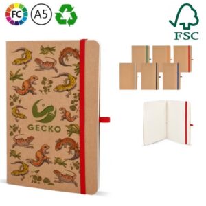 Gerecycled softcover A5 notitieboekjes Sokam