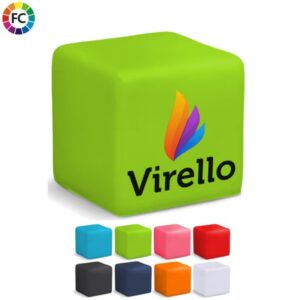 Anti stress vierkant kubus